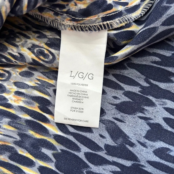 CAbi Women’s Collared Love Blouse Large #3078 - Picture 8 of 11